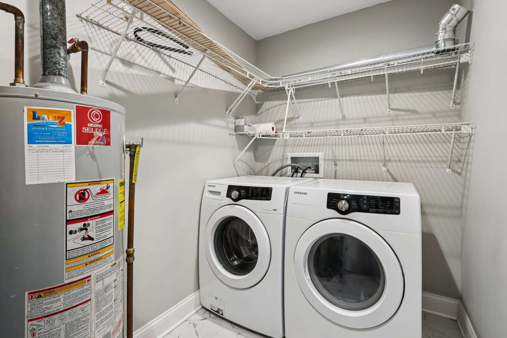 3103 Timberline Drive Champaign, IL 61822 - Photo 14 of 19 a utility room with dryer and washer