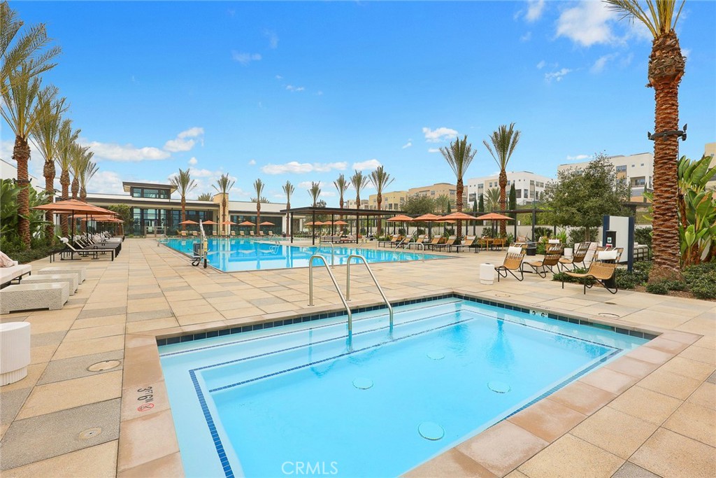 478 Sycamore Montebello, CA 90640 - Photo 51 of 67 a view of a swimming pool with a lounge chair
