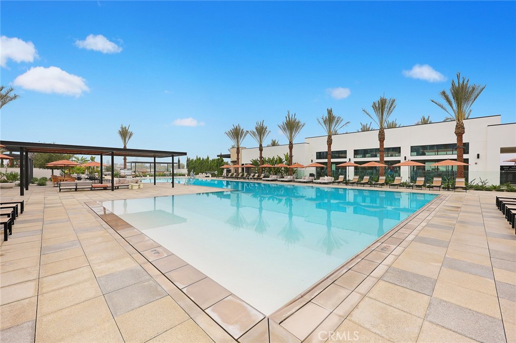 478 Sycamore Montebello, CA 90640 - Photo 61 of 67 a swimming pool with outdoor seating and yard