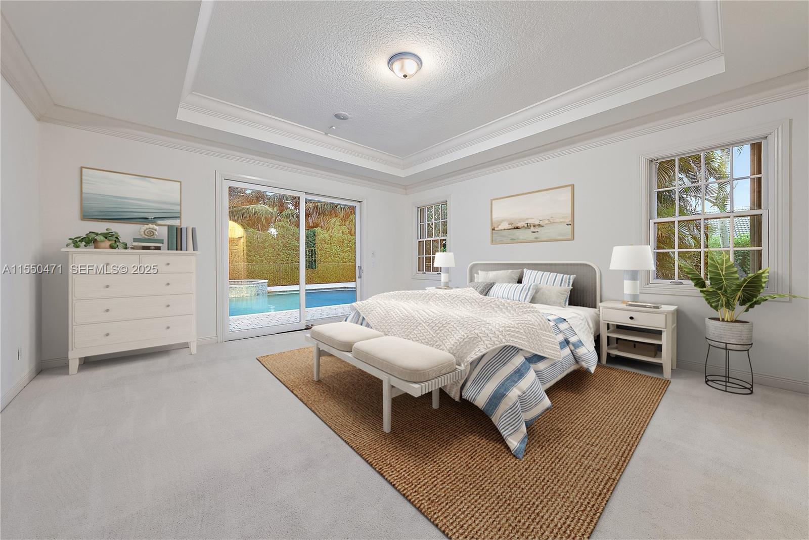 133 Mystic Lane Jupiter, FL 33458 - Photo 38 of 56 a spacious bedroom with a large bed and a window