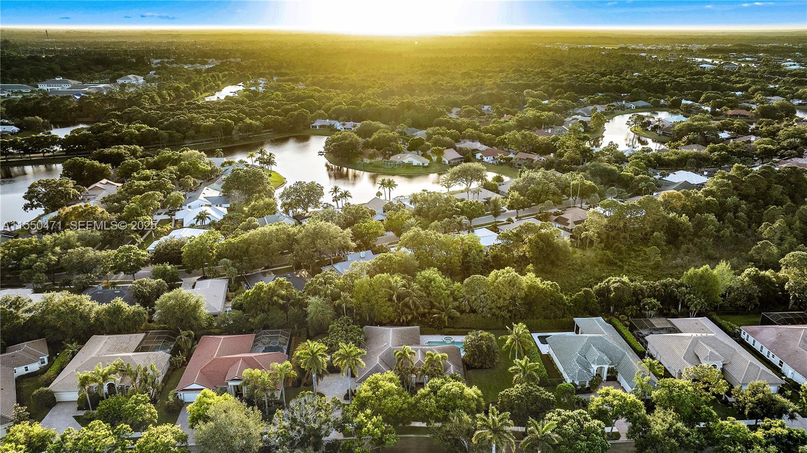 133 Mystic Lane Jupiter, FL 33458 - Photo 50 of 56 an aerial view of residential houses with outdoor space