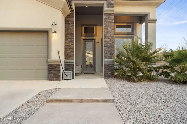 a house with a outdoor space
