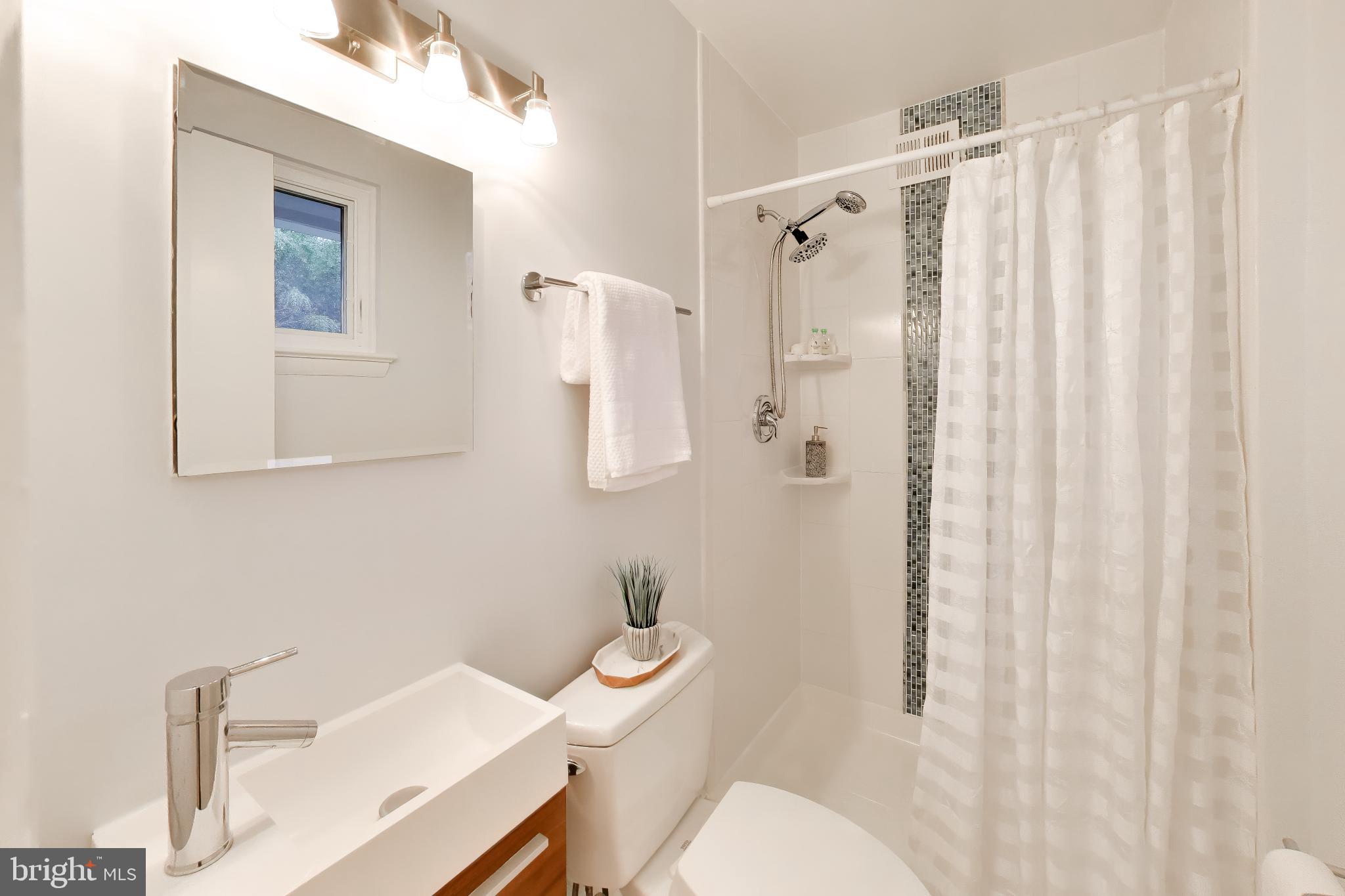 6514 Wilmett Road Bethesda, MD 20817 - Photo 18 of 38 Primary bath - renovated with stand up shower