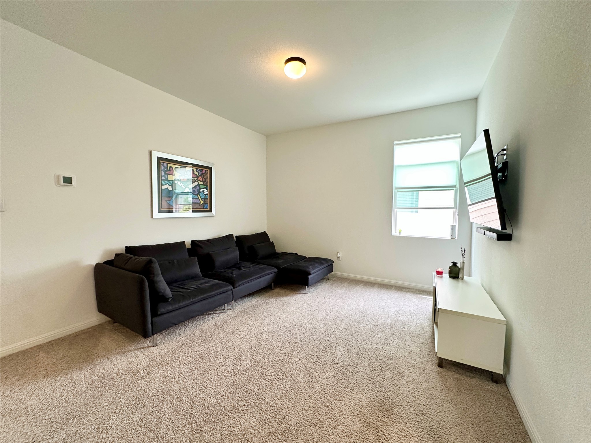 2009 Winston Way Leander, TX 78641 - Photo 10 of 21 a living room with furniture and a flat screen tv