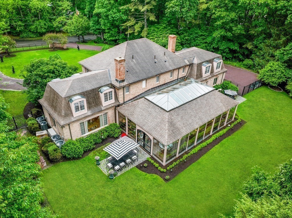55 Scotch Pine Road Weston, MA 02493 - Photo 2 of 39 an aerial view of a house