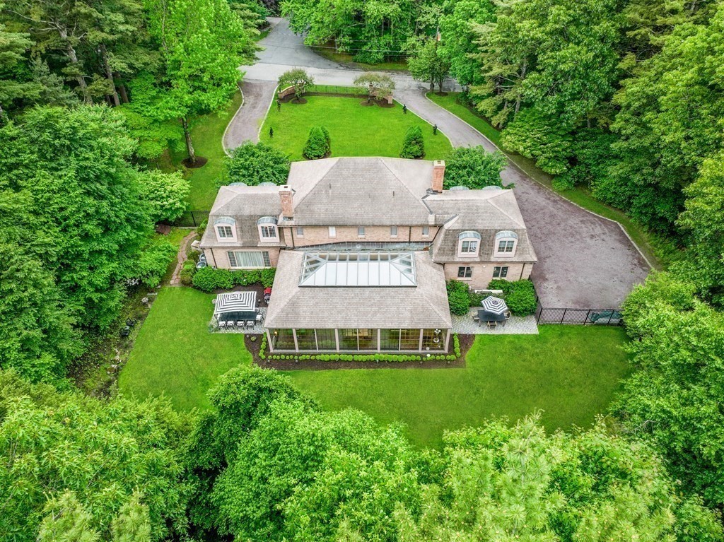 55 Scotch Pine Road Weston, MA 02493 - Photo 34 of 39 an aerial view of a house
