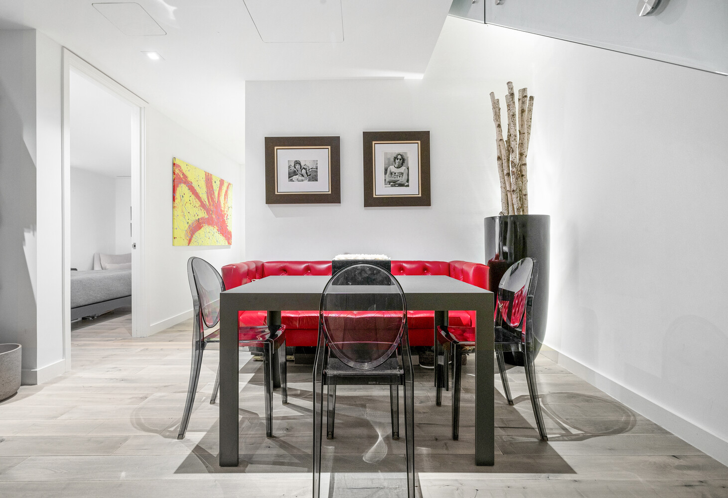 15 Renwick Street, Unit TH3 Manhattan, NY 10013 - Photo 20 of 28 a view of a dining room with furniture