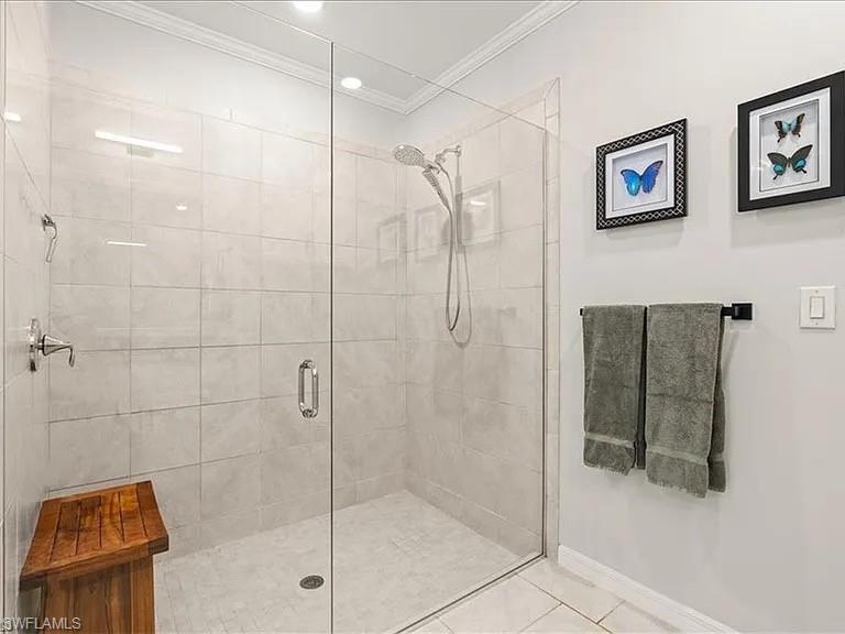 14672 Edgewater Circle Naples, FL 34114 - Photo 21 of 41 a bathroom with a shower