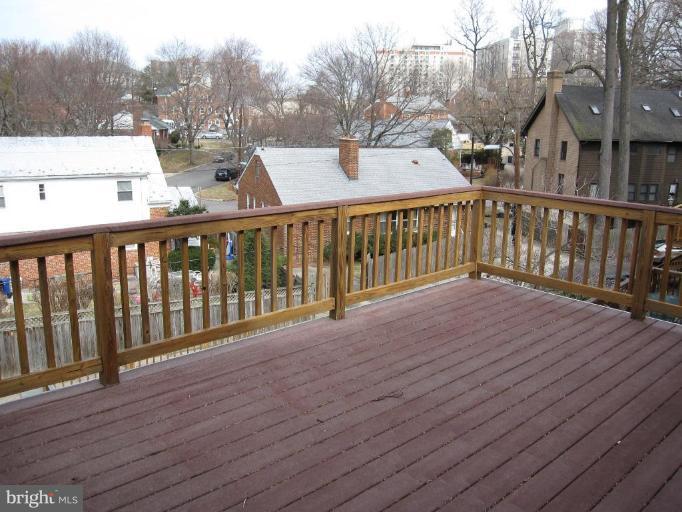 1349 Locust Road Northwest Washington, DC 20012 - Photo 22 of 25 2nd Floor Deck