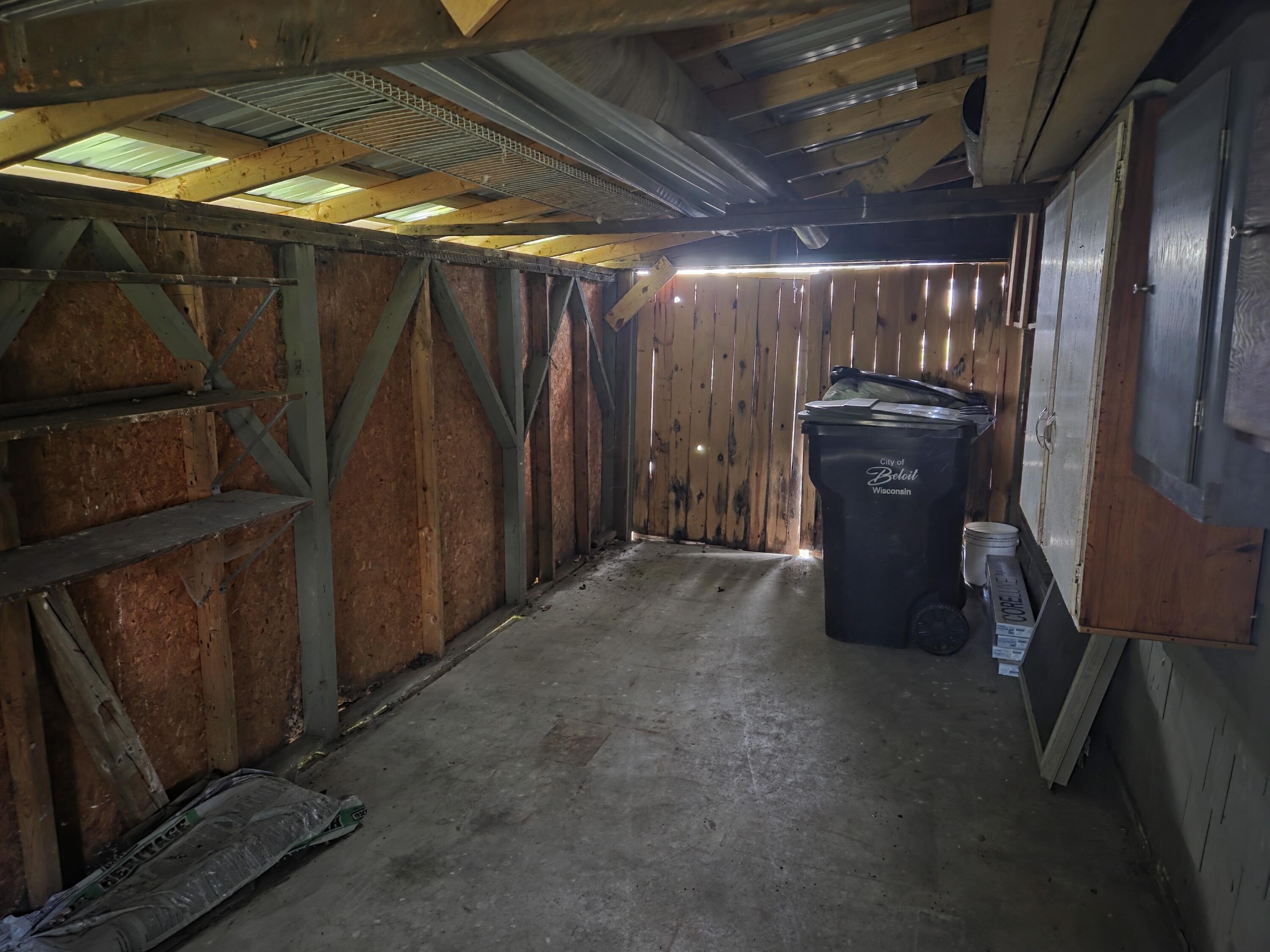 1122 Cleveland Street Beloit, WI 53511 - Photo 20 of 23 Inside Shed
