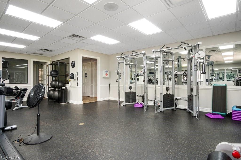 12719 Stone Tower Loop Fort Myers, FL 33913 - Photo 43 of 45 a view of a room with gym equipment