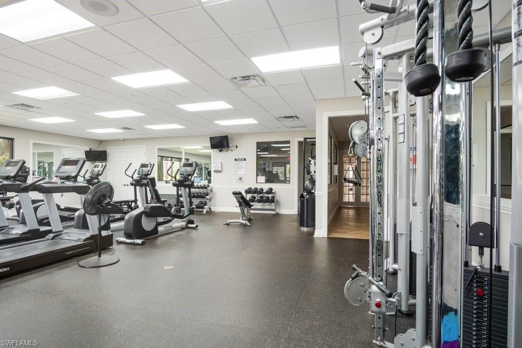 12719 Stone Tower Loop Fort Myers, FL 33913 - Photo 44 of 45 a view of a room with gym equipment