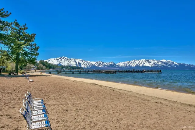 a view of an ocean and beach