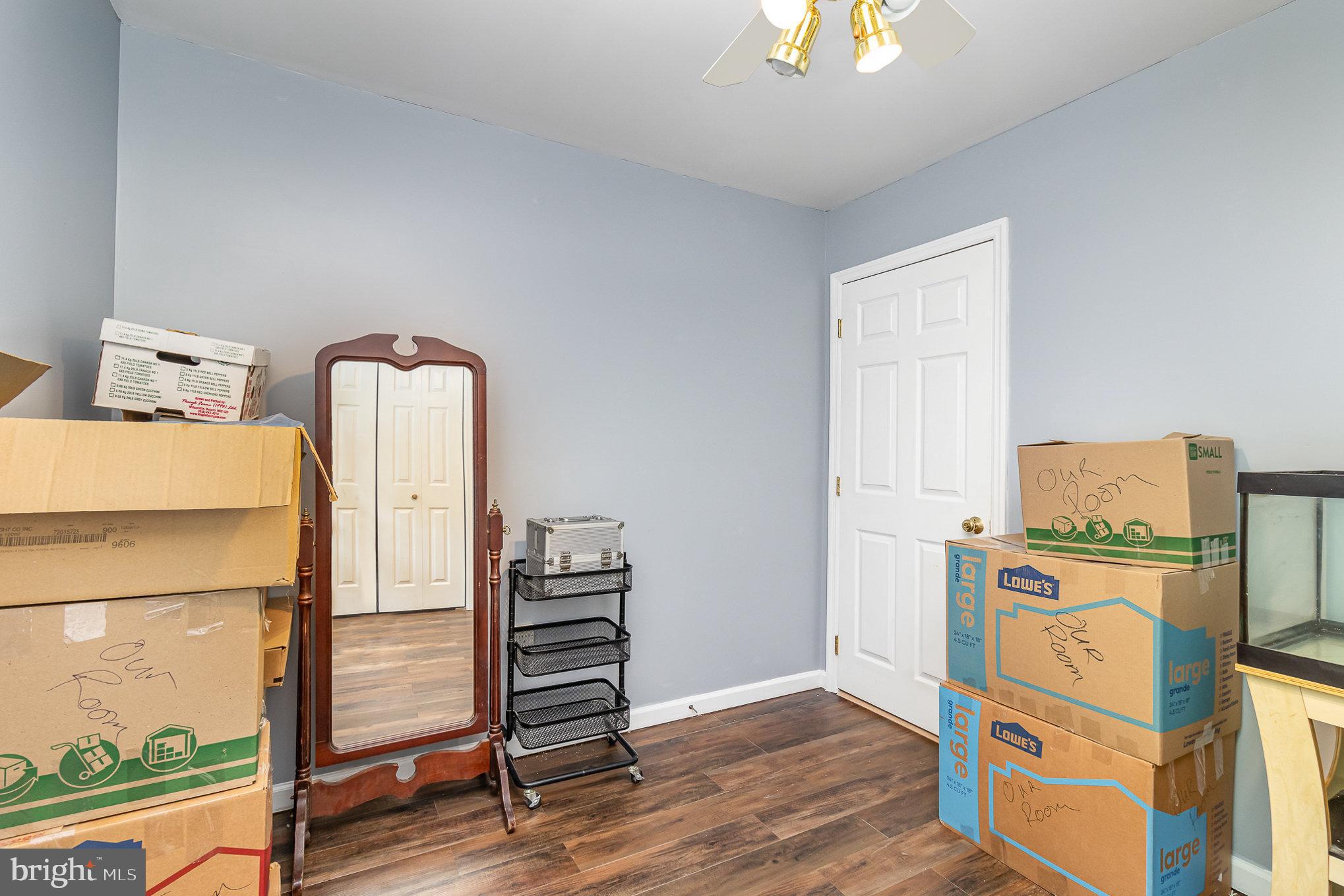316 House Rock Road Pequea, PA 17565 - Photo 12 of 21 a view of empty room with wooden floor and fan