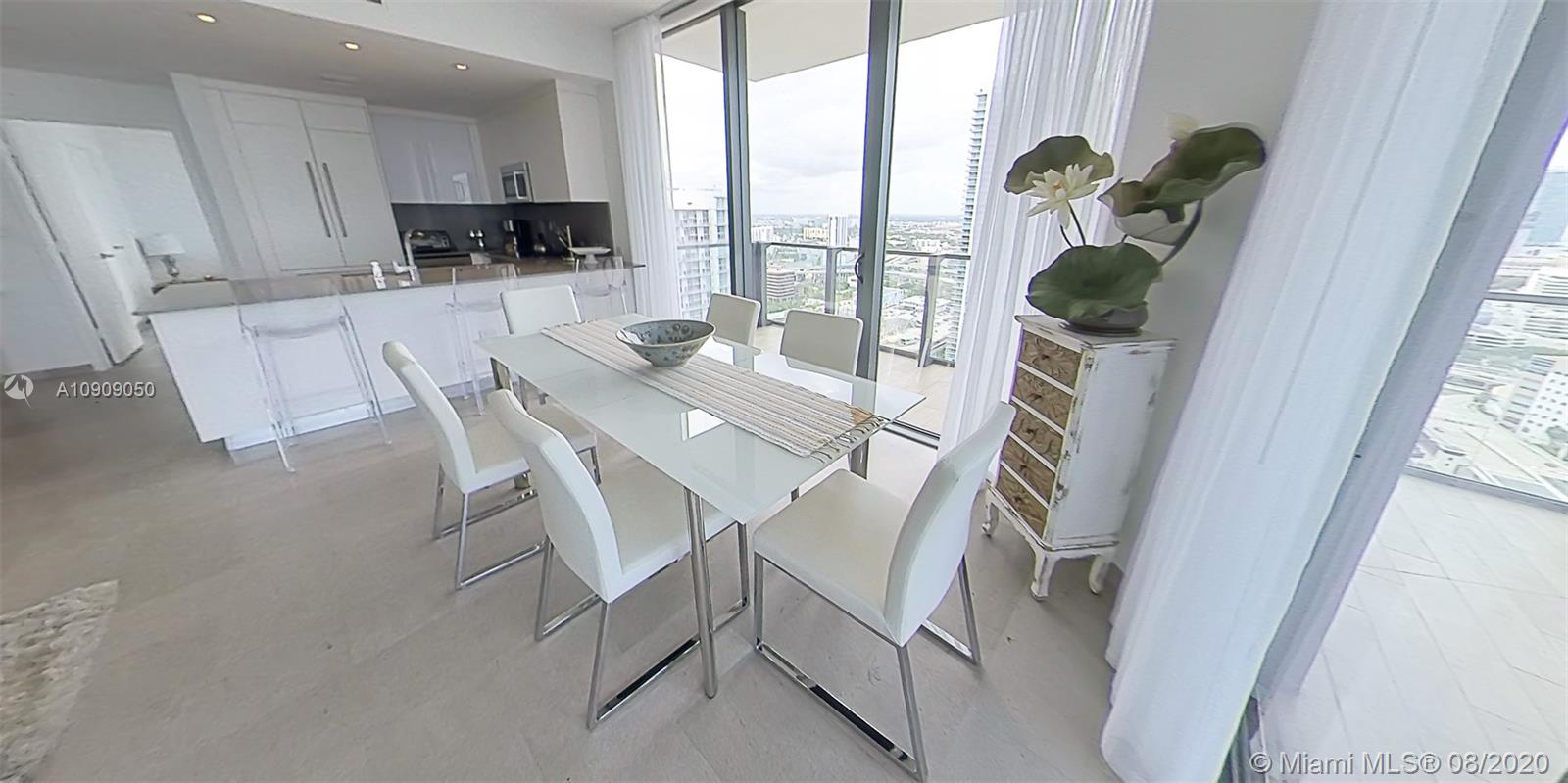 88 Southwest 7th Street, Unit 2911 Miami, FL 33130 - Photo 12 of 25 a view of dining room and livingroom view