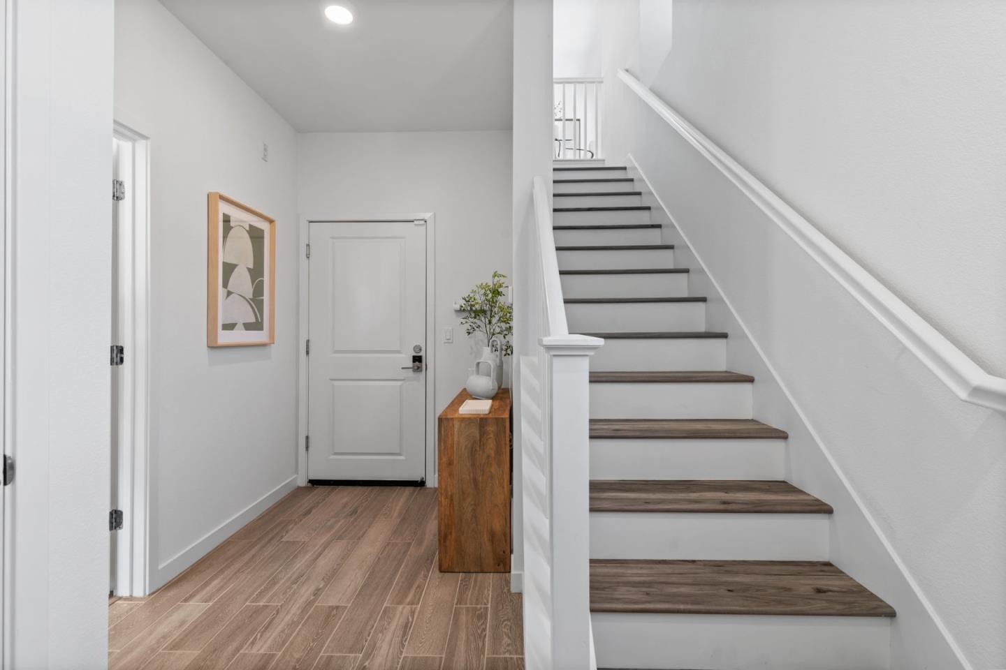 3908 Degree Lane Mountain View, CA 94043 - Photo 3 of 32 a view of entryway with wooden floor