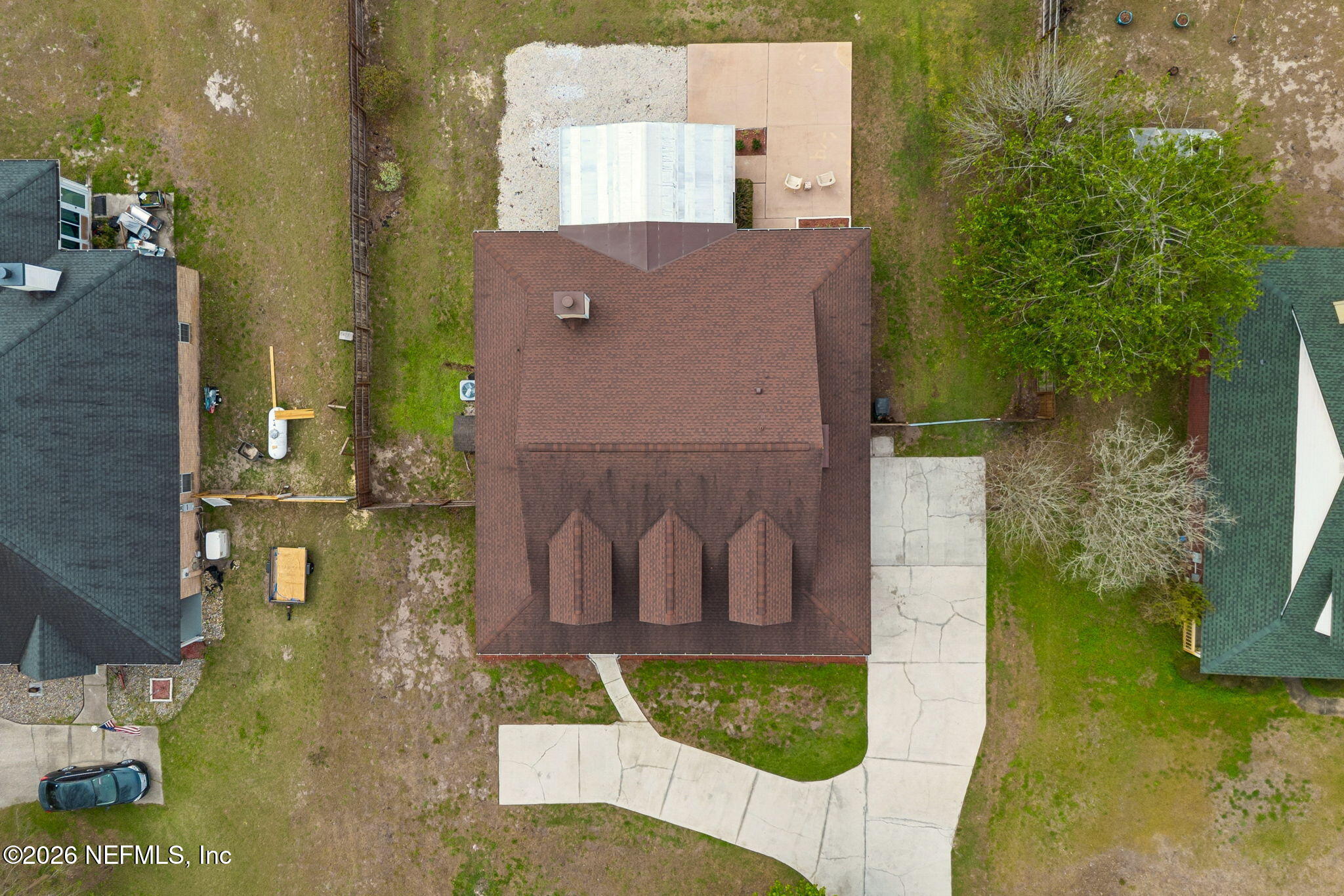 10293 Ford Road Bryceville, FL 32009 - Photo 62 of 63 swimming pool view with a garden