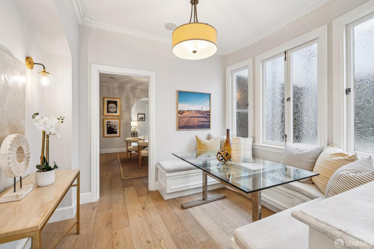 3641 Webster Street San Francisco, CA 94123 - Photo 21 of 52 a living room with furniture and wooden floor