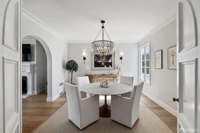 a bedroom with a bed and a walk in closet