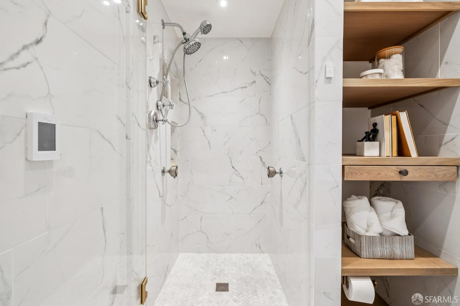 3641 Webster Street San Francisco, CA 94123 - Photo 37 of 52 a bathroom with a shower