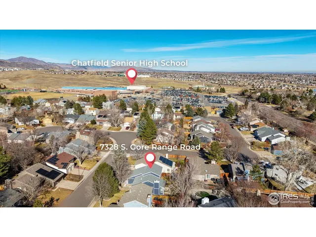 a view of city and mountain