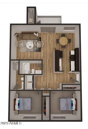 $1,302 | 1944 West Thunderbird Road, Unit 2, Phoenix, AZ 85023