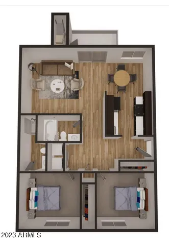 $1,262 | 1944 West Thunderbird Road, Unit 2, Phoenix, AZ 85023