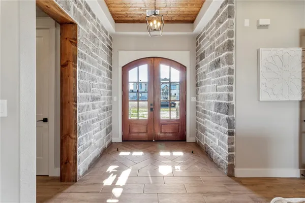 wooden floor in an empty room
