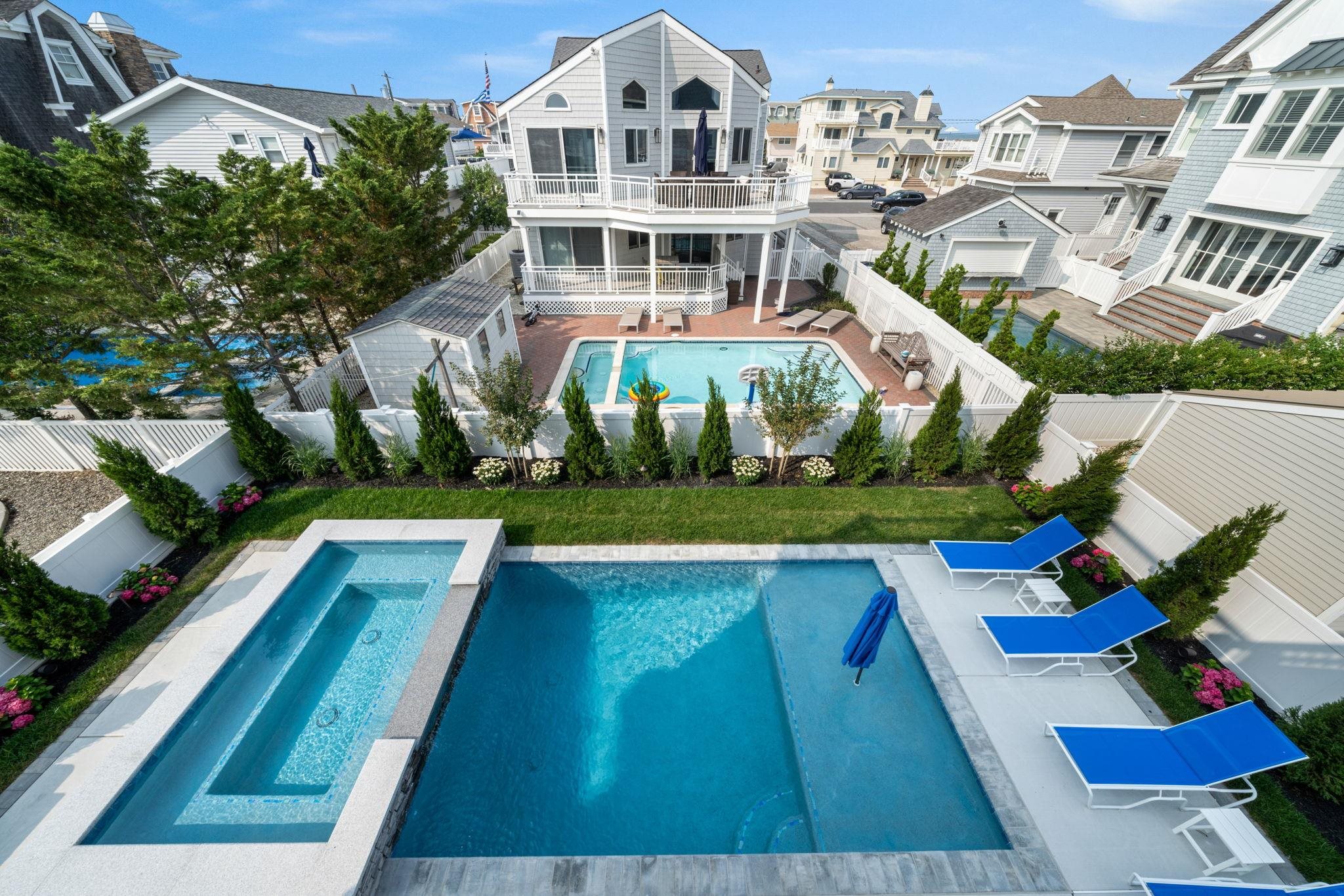 75 24th Street East Avalon, NJ 08202 - Photo 3 of 47 a view of yard with an outdoor seating