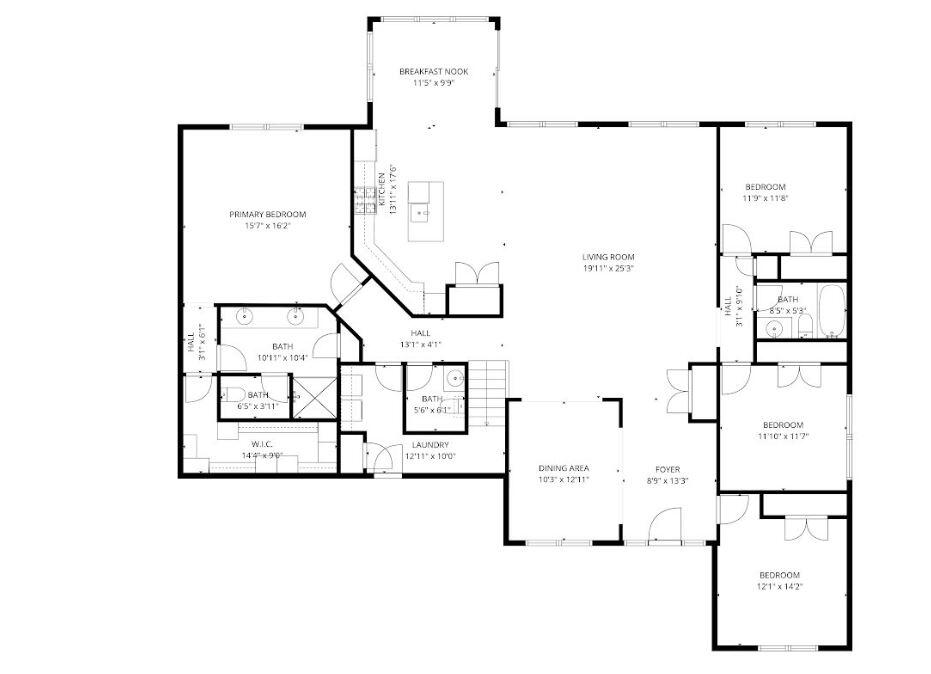 560 North Boulder Ridge Drive Lake Geneva, WI 53147 - Photo 59 of 61 FLOOR PLAN MAIN