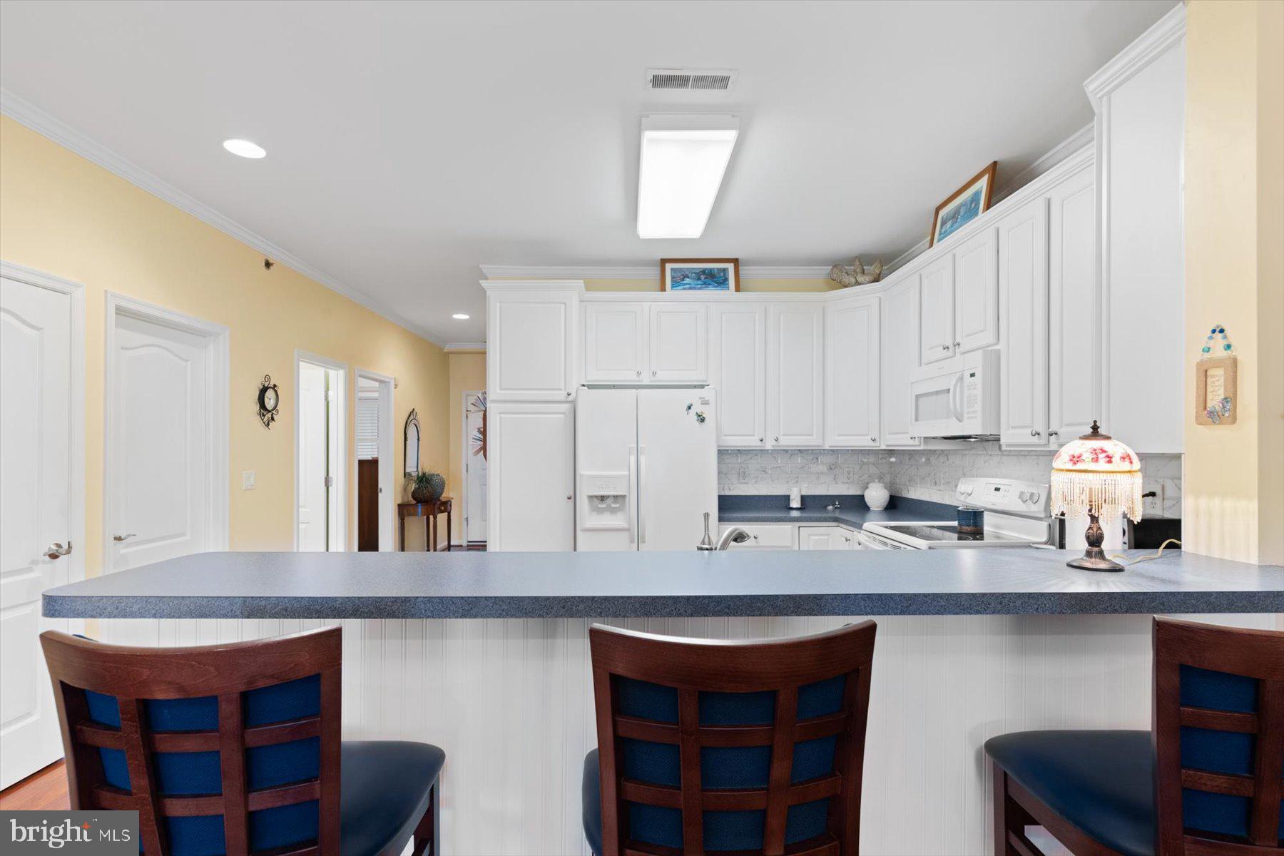 30413 Cedar Neck Road, Unit 309 Ocean View, DE 19970 - Photo 8 of 53 Counter Seating at Kitchen