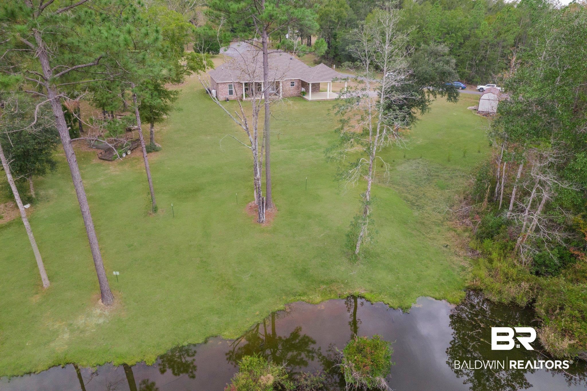 48382 Chastang Lake Road Bay Minette, AL 36507 - Photo 36 of 43 Backyard