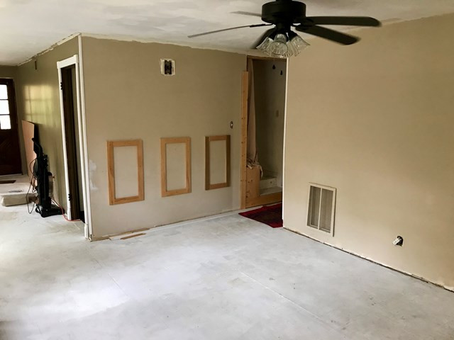 54 Country Place Road Edgefield, SC 29824 - Photo 5 of 18 a view of a livingroom with a staircase