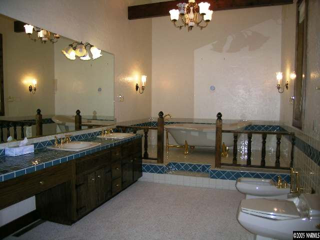 5350 Franktown Road Carson City, NV 89704 - Photo 6 of 9 a bathroom with a double vanity sink and a mirror