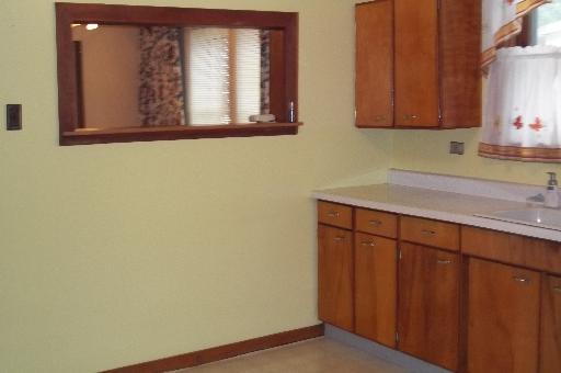 345 Porter Avenue Grand Ridge, IL 61325 - Photo 5 of 14 a view of a kitchen with wooden floor and cabinets