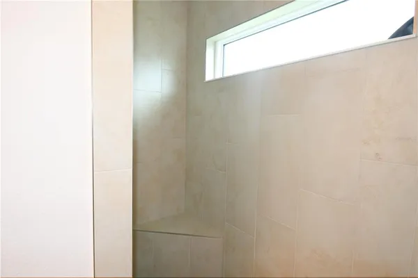 a close up view of a small space