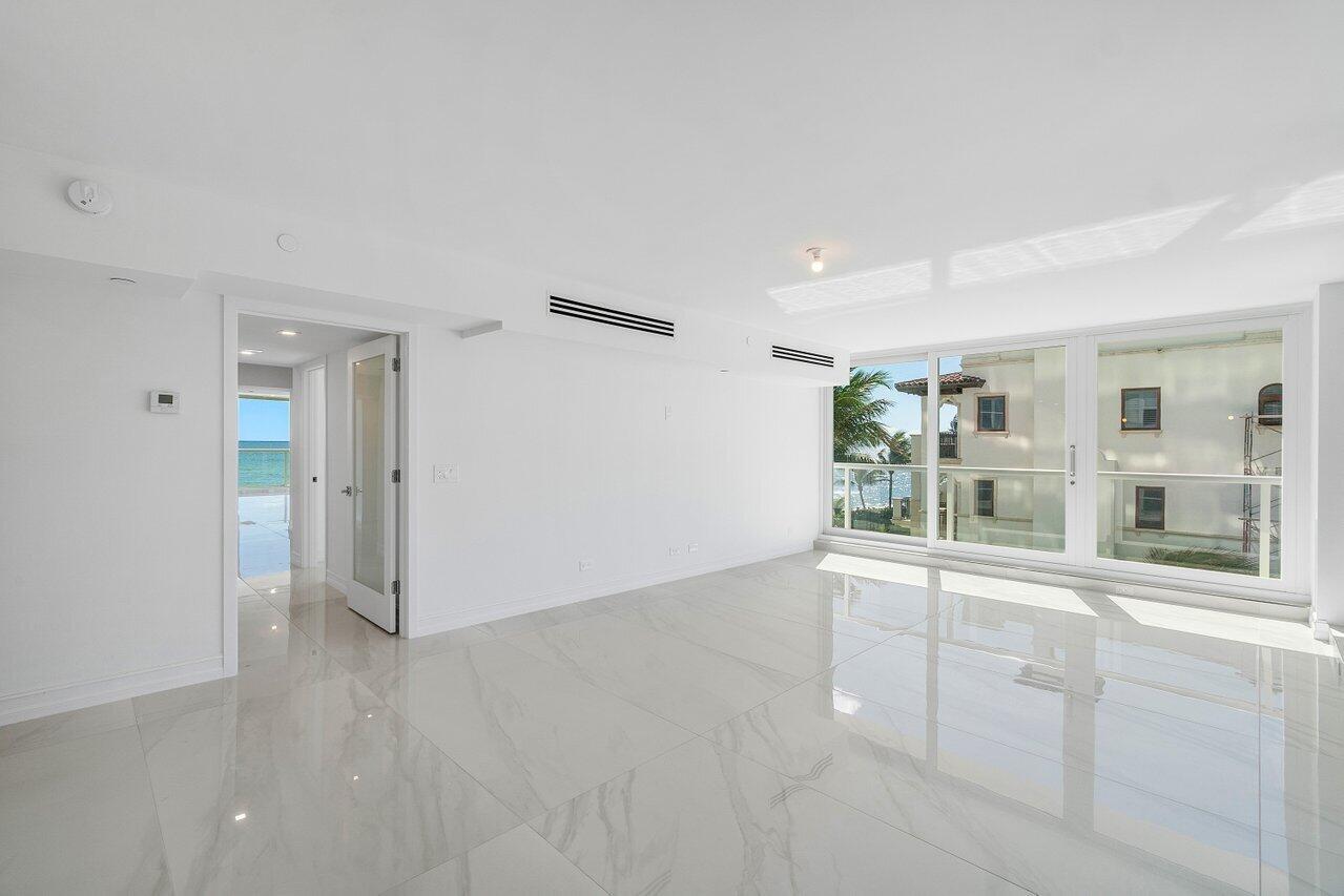 3505 South Ocean Boulevard, Unit 4S Highland Beach, FL 33487 - Photo 30 of 48 a view of an empty room with a window
