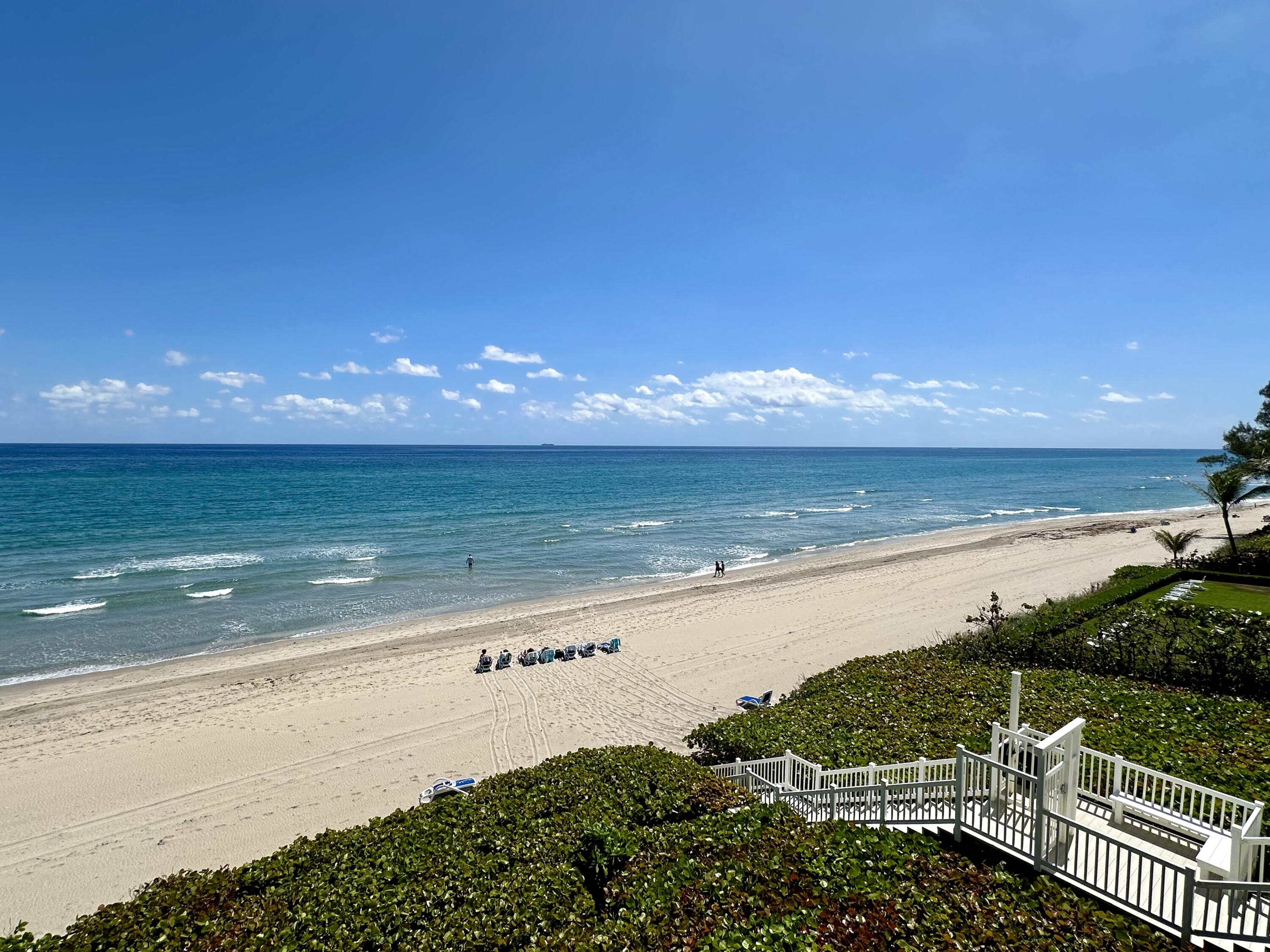 3505 South Ocean Boulevard, Unit 4S Highland Beach, FL 33487 - Photo 6 of 48 a view of an ocean and beach