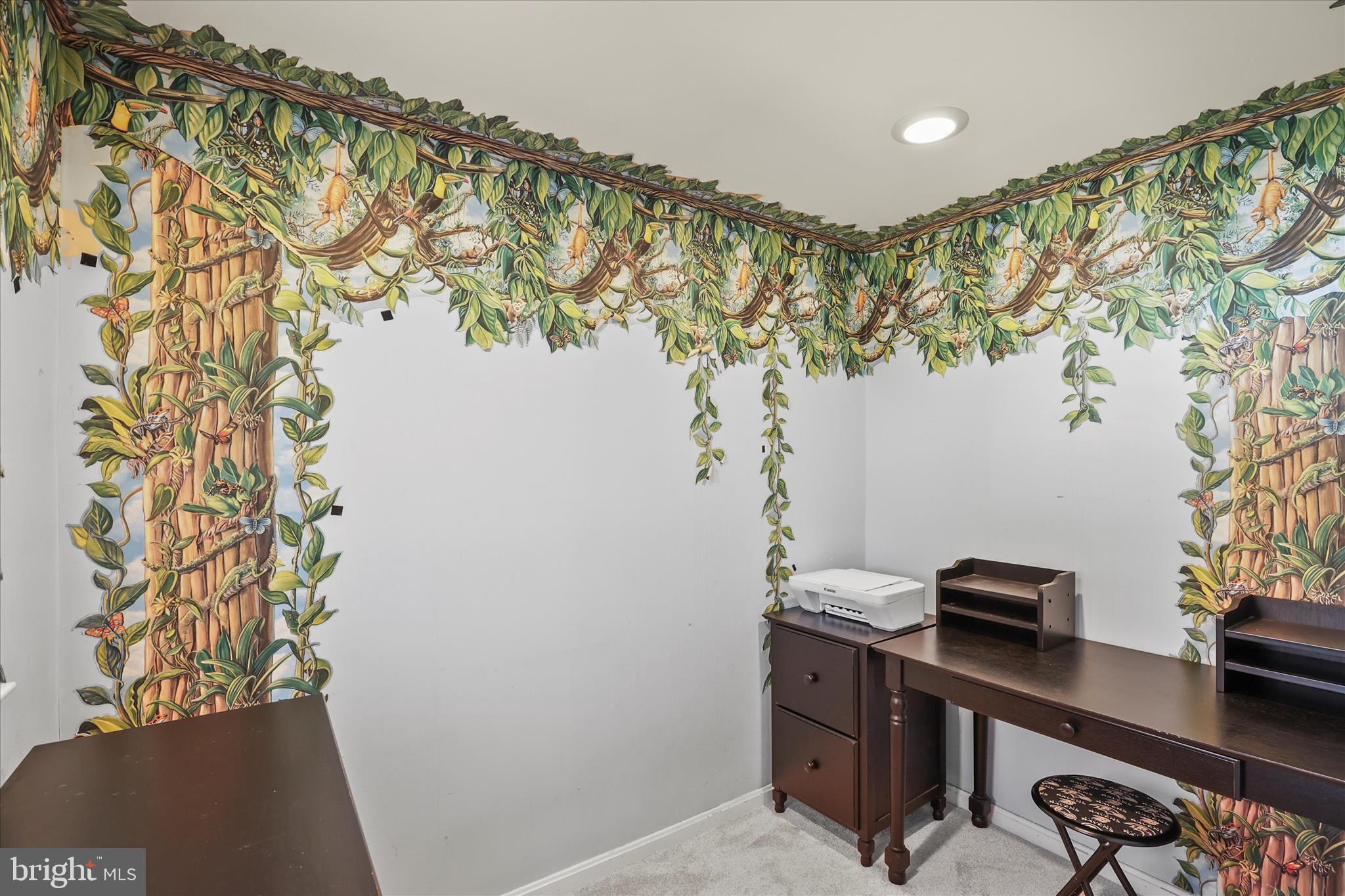 3220 Mt Carmel Road Upperco, MD 21155 - Photo 12 of 44 a view of a potted plant in a bathroom next to a shower