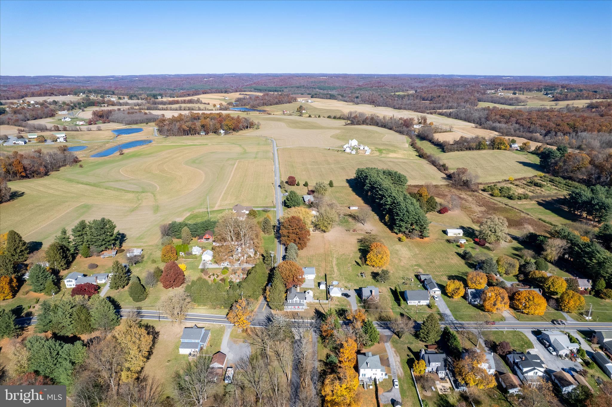 3220 Mt Carmel Road Upperco, MD 21155 - Photo 33 of 44 an aerial view of ocean and residential houses with outdoor space