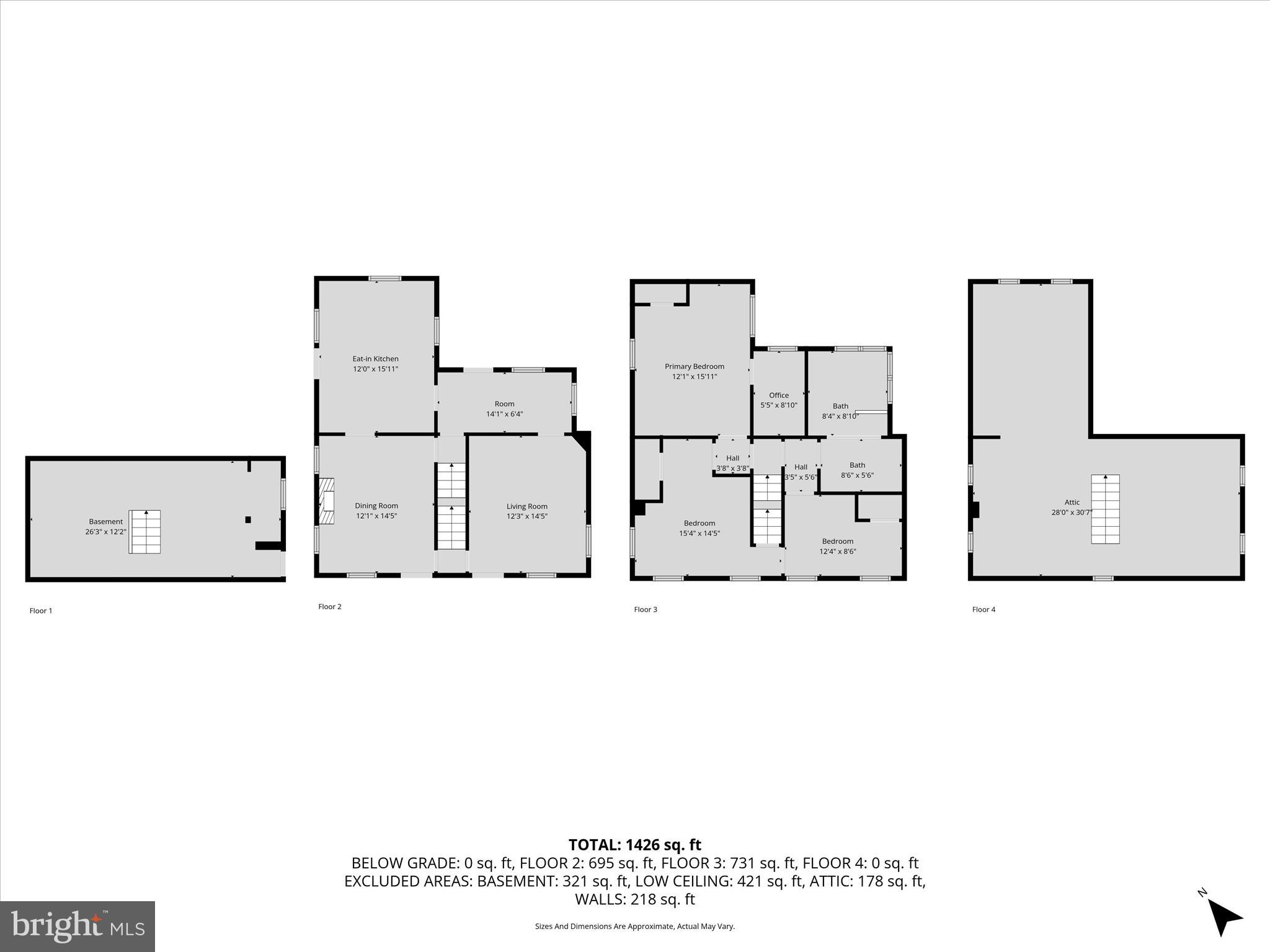 3220 Mt Carmel Road Upperco, MD 21155 - Photo 42 of 44 a black and white photo of a room