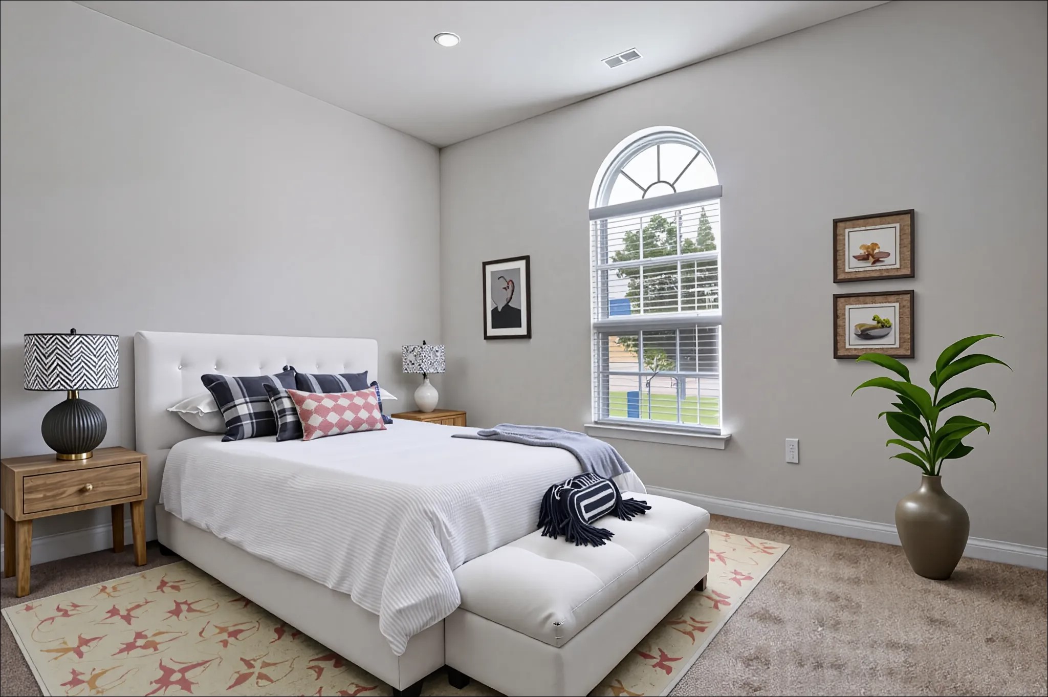 574 Sugar Cane Buda, TX 78610 - Photo 17 of 35 a bedroom with bed and a window