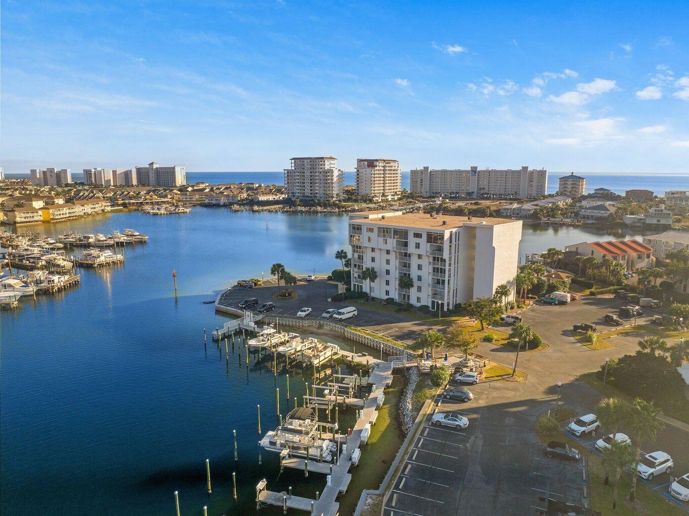 30 Moreno Point Road, Unit 404A Destin, FL 32541 - Photo 31 of 52 Drone View of Unit