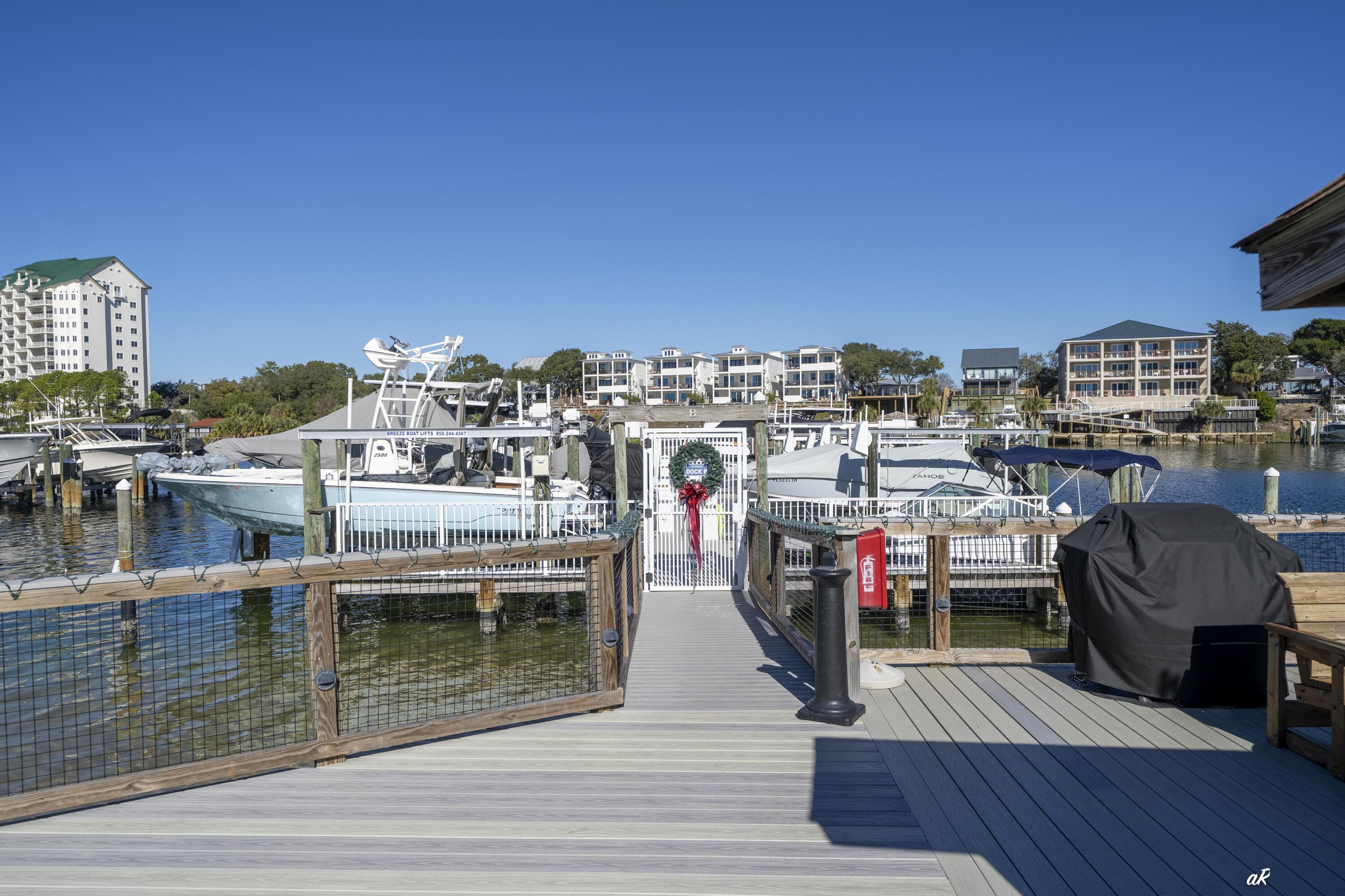 30 Moreno Point Road, Unit 404A Destin, FL 32541 - Photo 37 of 52 Dolphin Point Boat Dock