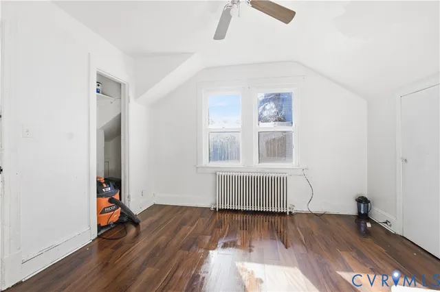 a room with storage and utility