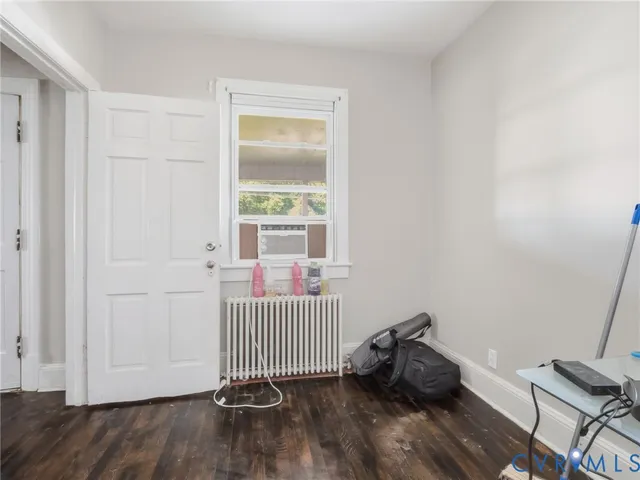 a room with a window