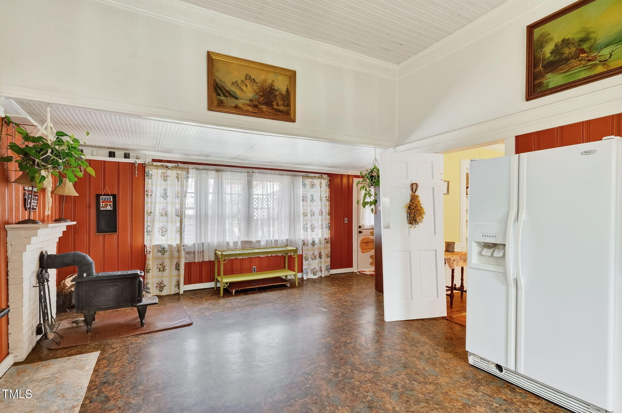 301 2nd Street Spring Hope, NC 27882 - Photo 19 of 49 a view of a livingroom with furniture and a hardwood