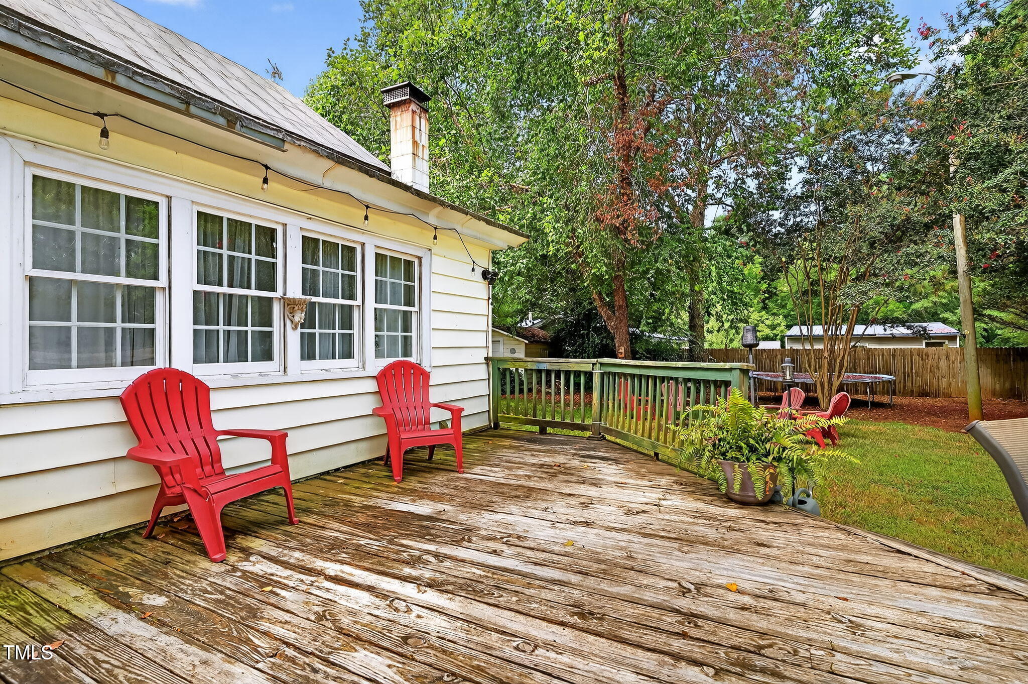 301 2nd Street Spring Hope, NC 27882 - Photo 38 of 49 a garden view with a seating space
