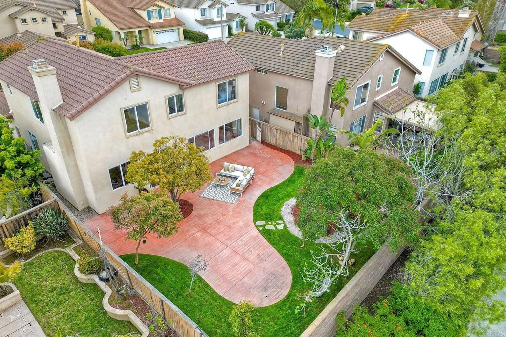 1120 Lassen Peak Place Chula Vista, CA 91913 - Photo 37 of 48 an aerial view of a house with garden