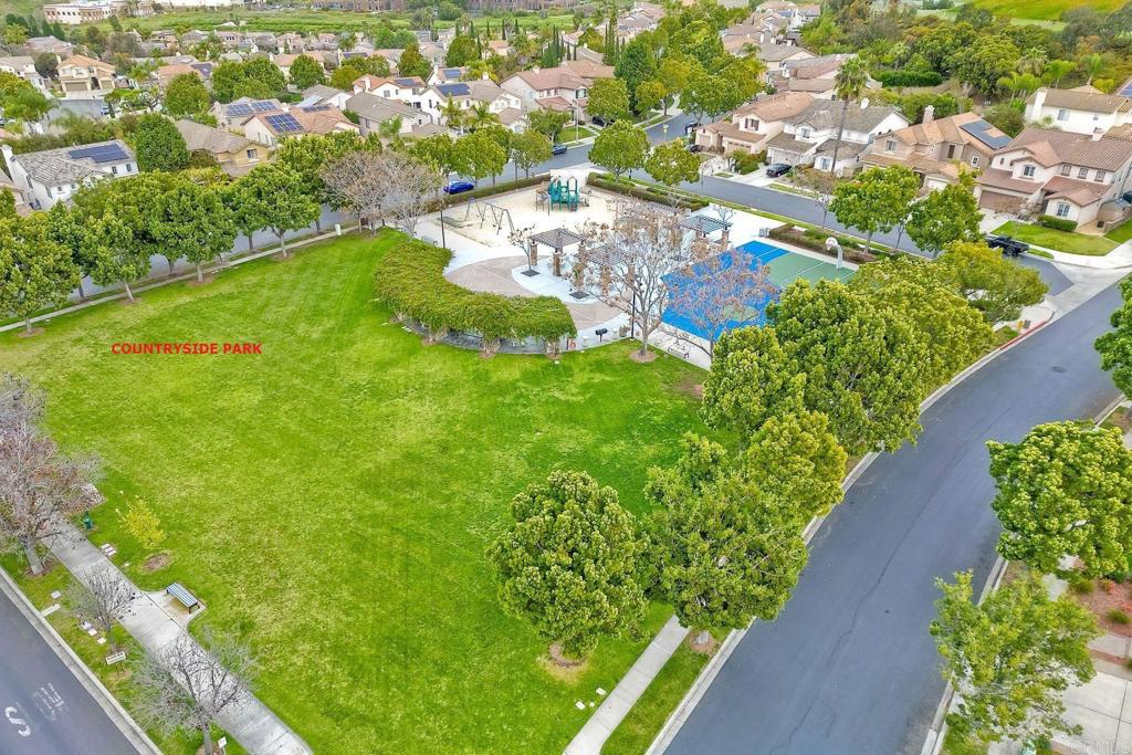 1120 Lassen Peak Place Chula Vista, CA 91913 - Photo 39 of 48 an aerial view of a house with a garden